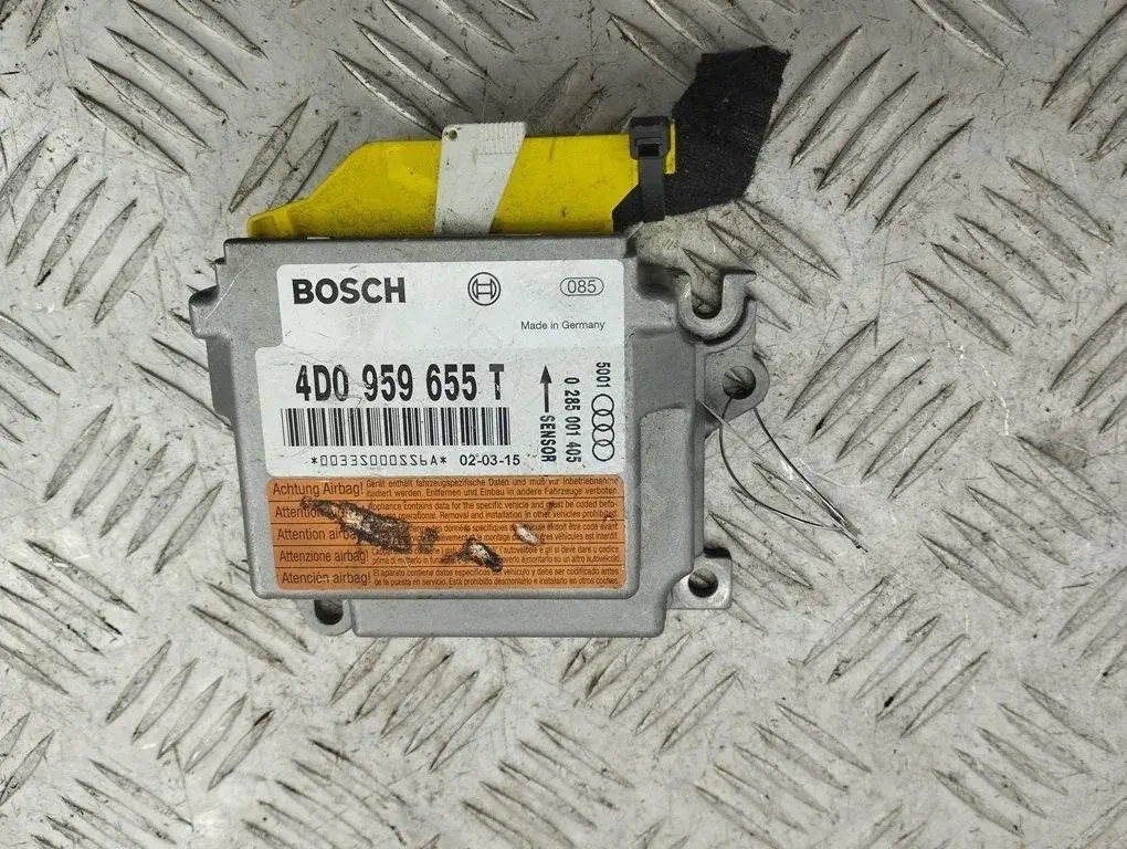 Блок управления подушками безопасности 4D0959655T