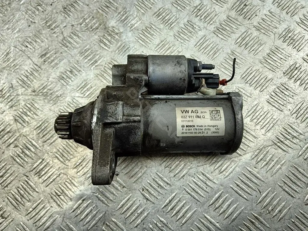 Стартер 0001179514, 02Z911024Q