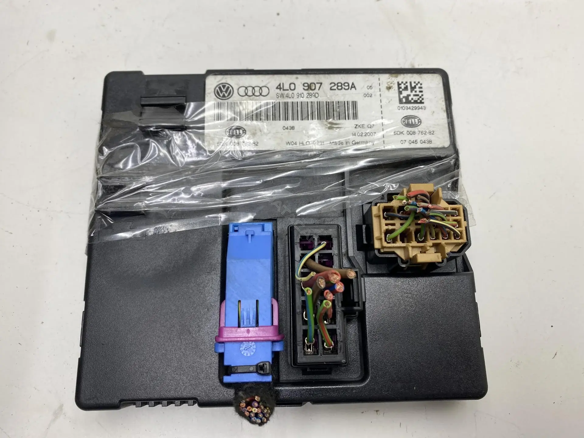 Блок комфорта 4L0907289A, 4L0910289D