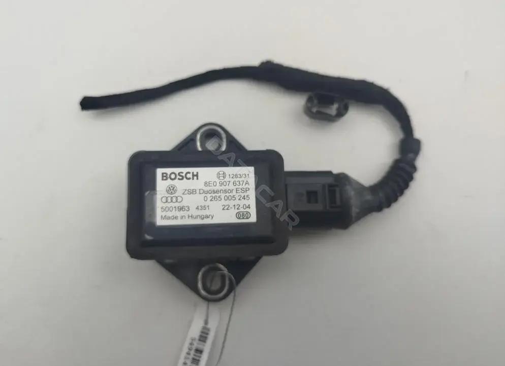 Датчик ускорения 0265005245, 8E0907637A