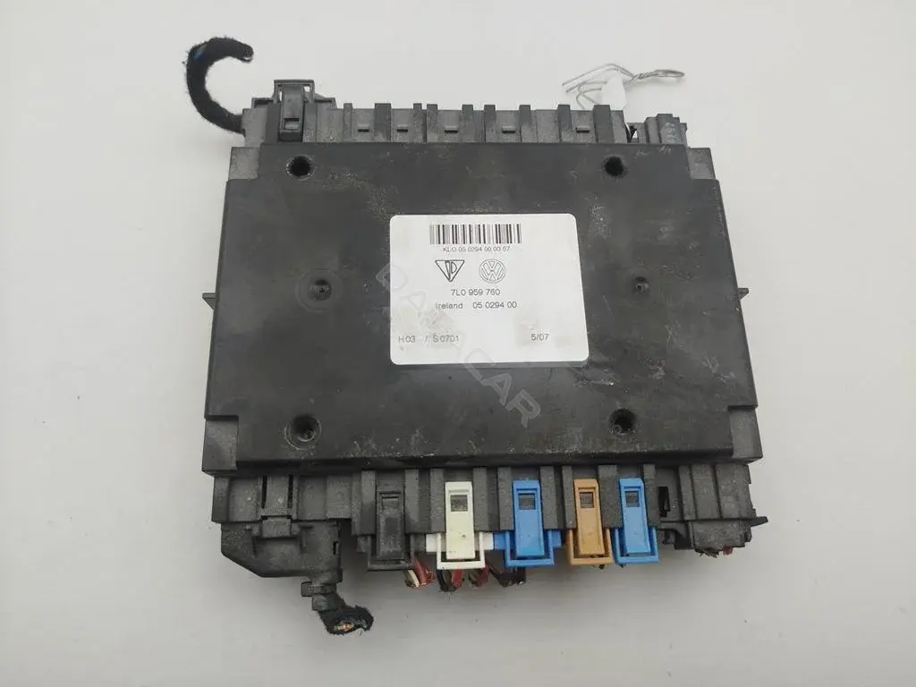 Блок управления сиденьем 7L0959760