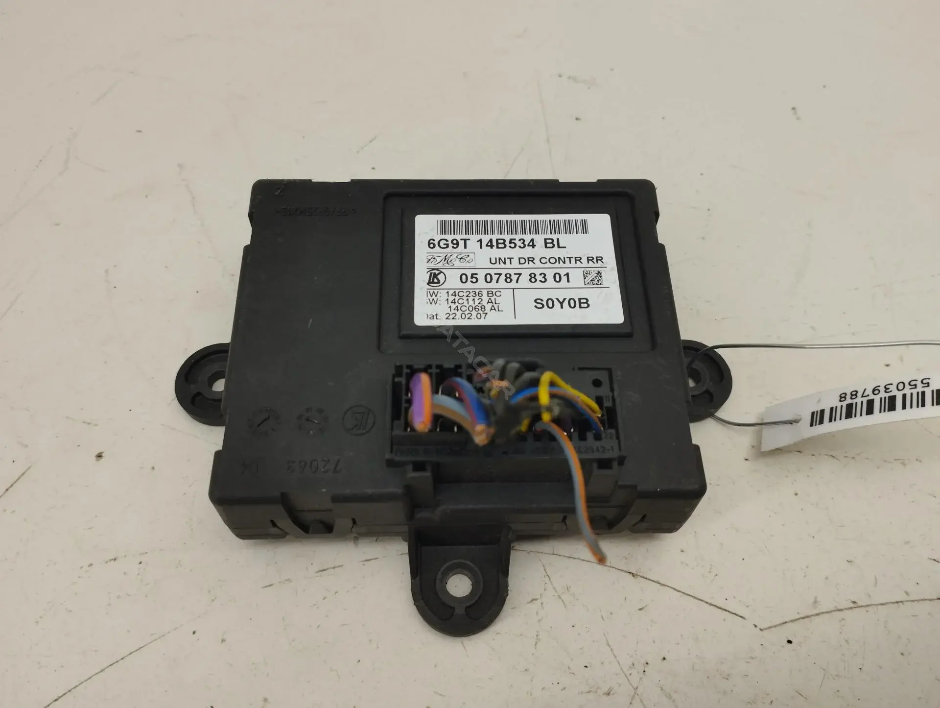 Блок управления двери 6G9T14B534BL
