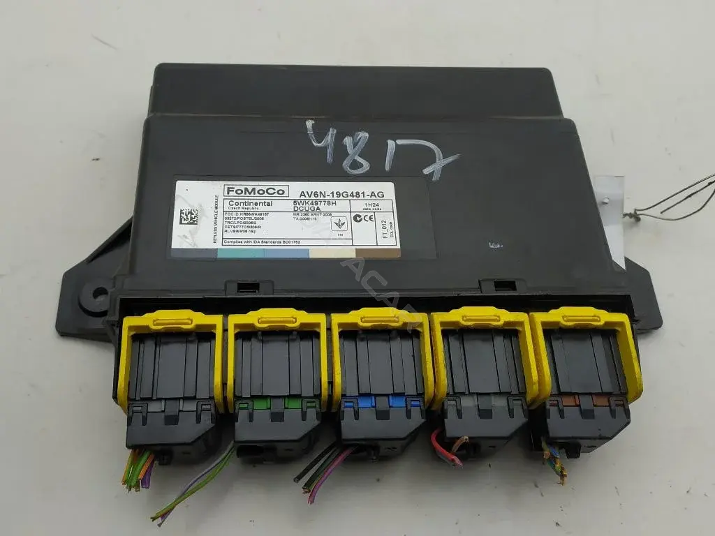 Блок комфорта AV6N19G481AG