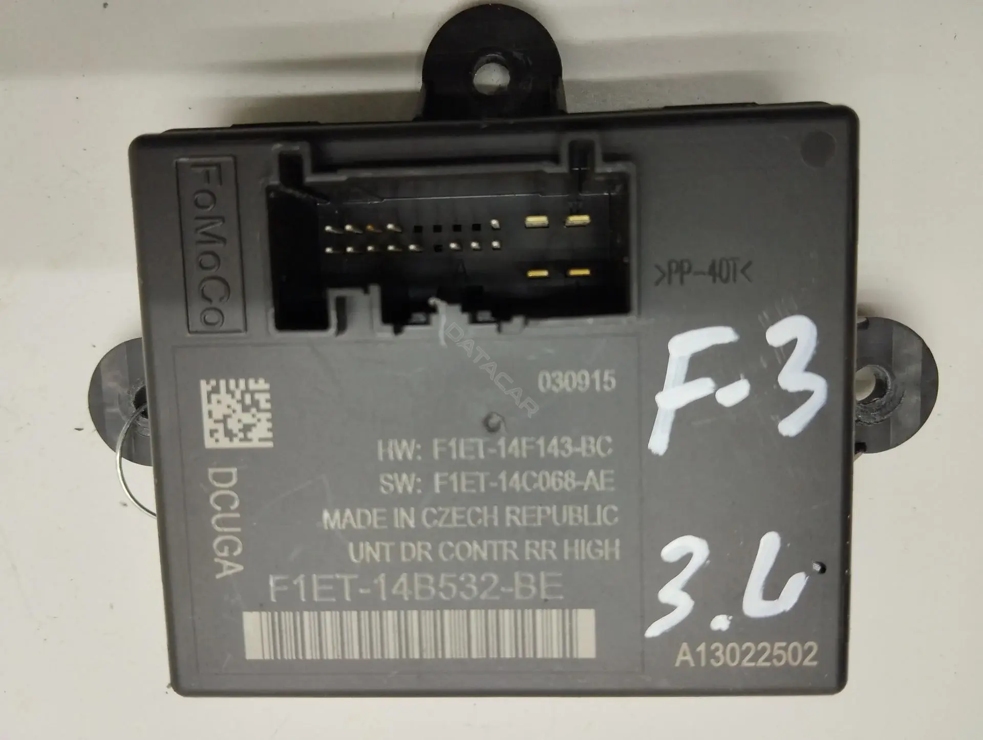 Блок управления двери F1ET14B532BE