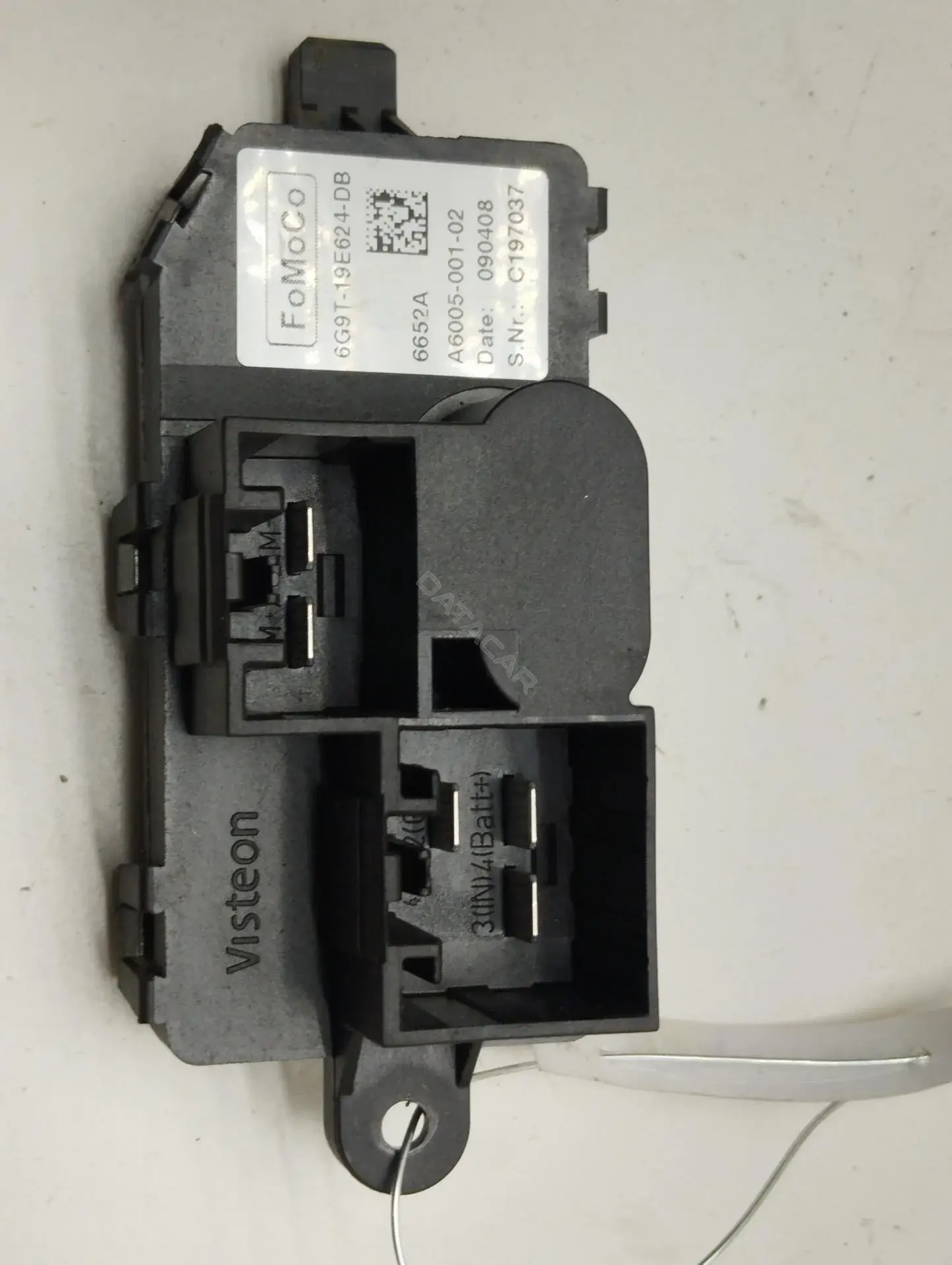 Резистор печки 6G9T19E624DB