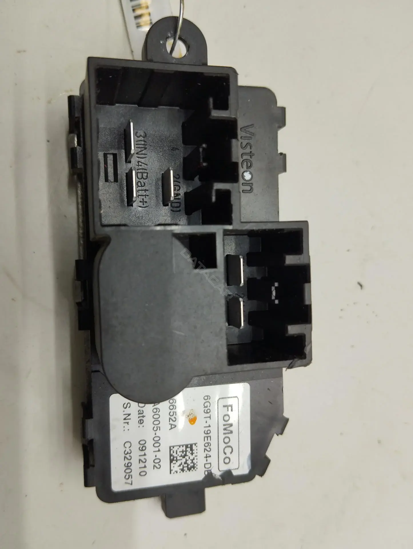 Резистор печки 6G9T19E624DB