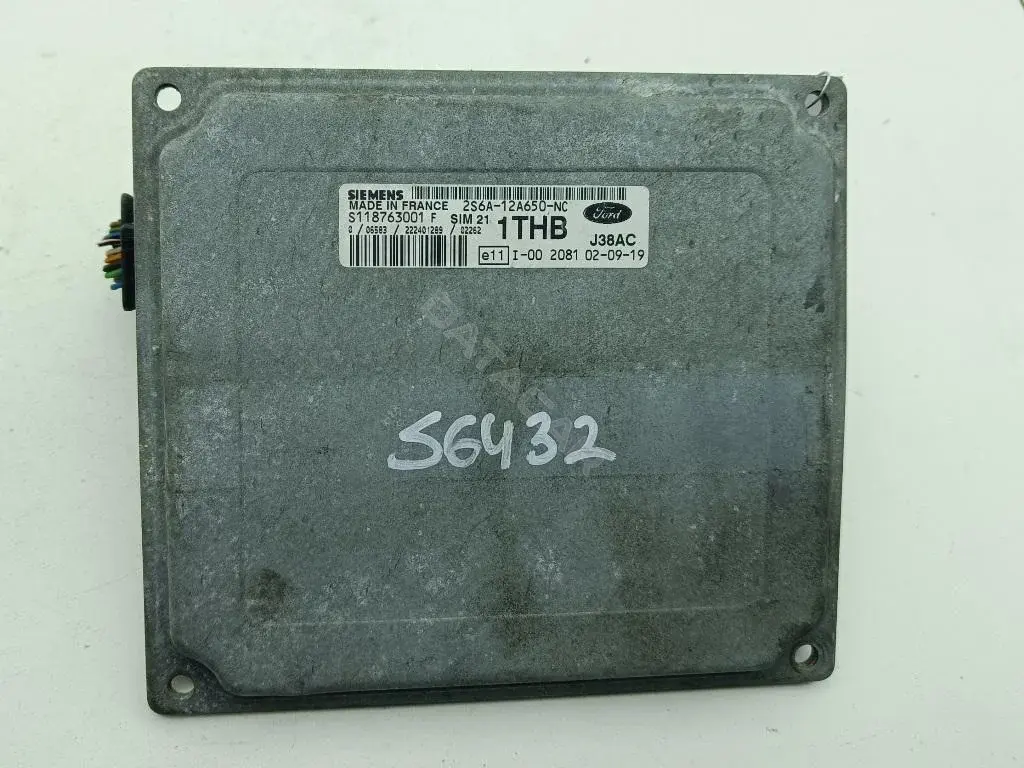 Блок управления двигателем 2S6A12A650NC