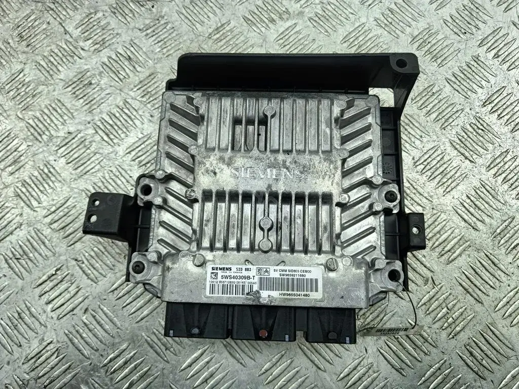 Блок управления двигателем 5WS40309, 9659211680