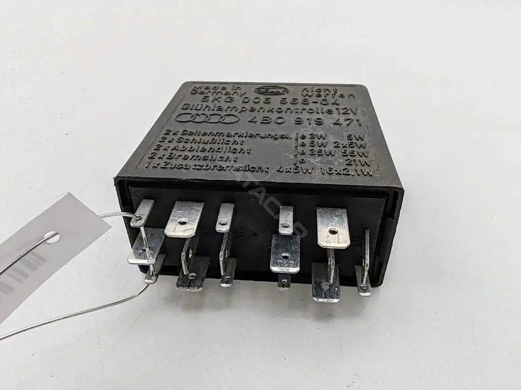Реле стеклоочистителя 4B0919471