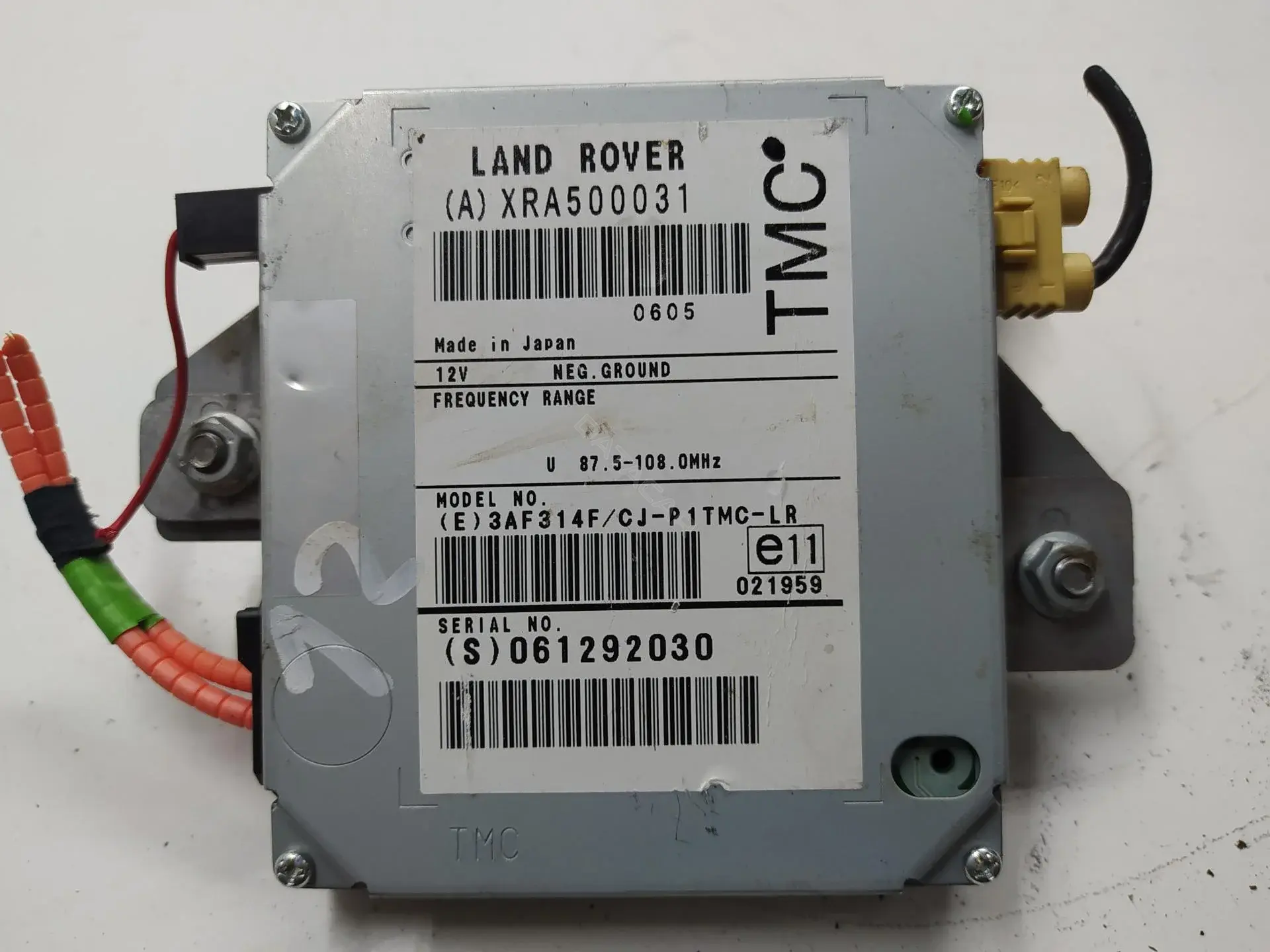 Блок управления навигацией XRA500031