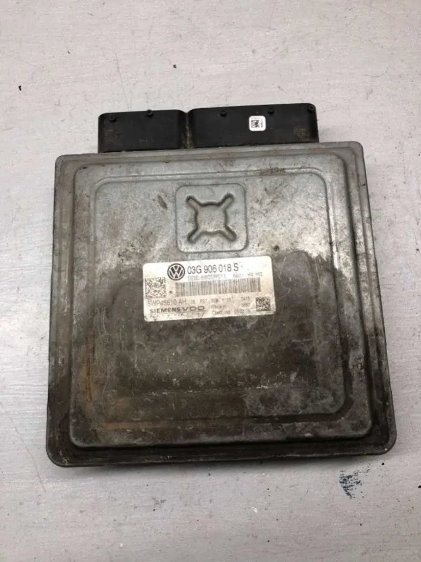 Блок управления двигателем 03G906018S, 5WP45510AH, SIEMENS
