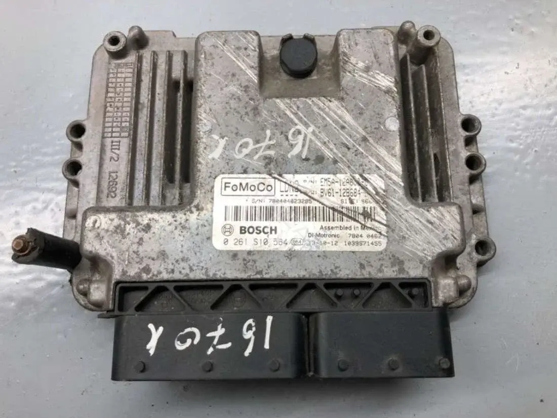 Блок управления двигателем 0261S10564, Bosch, BV61-12B684-BA