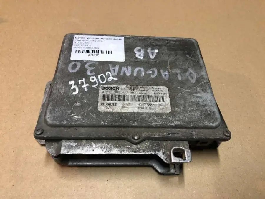 Блок управления двигателем 0261204417, Bosch, HOM7700868309