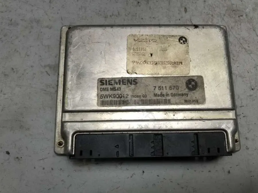 Блок управления двигателем 5WK90012, 7511570, Siemens