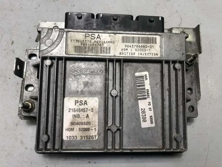 Блок управления двигателем 1033315267, 50409S05, PSA21646457-5