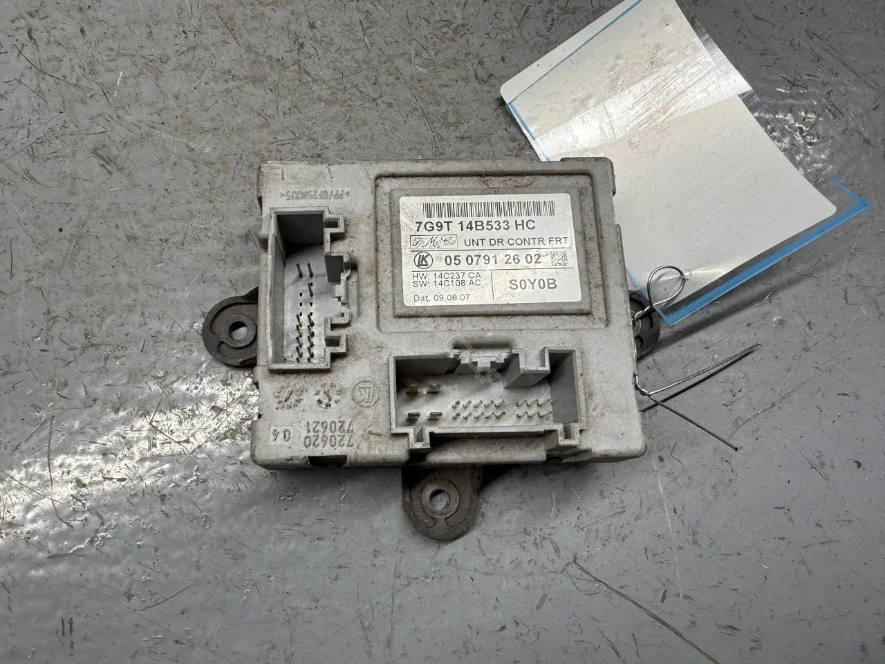 Блок управления двери 0507912602, 1481799, 7G9T-14B533-HC