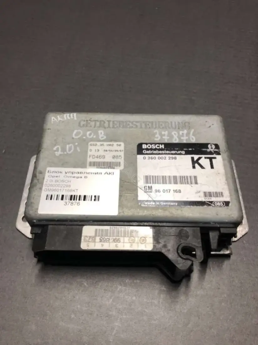 Блок управления АКПП 0260002298, Bosch, GM 96017168 KT