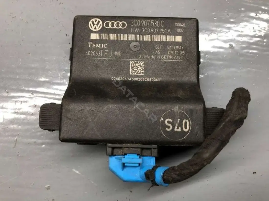 Блок комфорта 3C0907530C, 3C0907951A