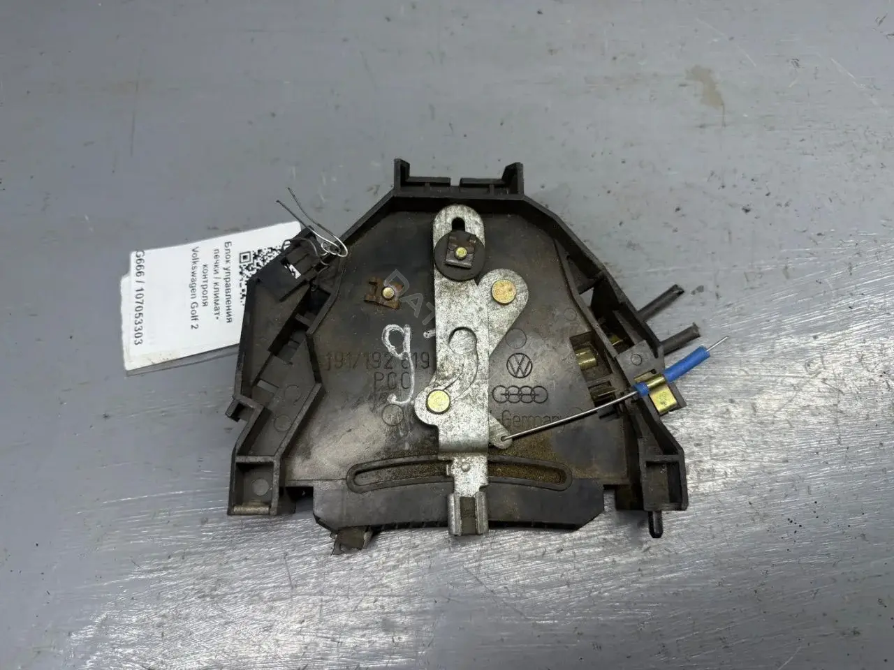 Блок управления климат-контролем 191819045A