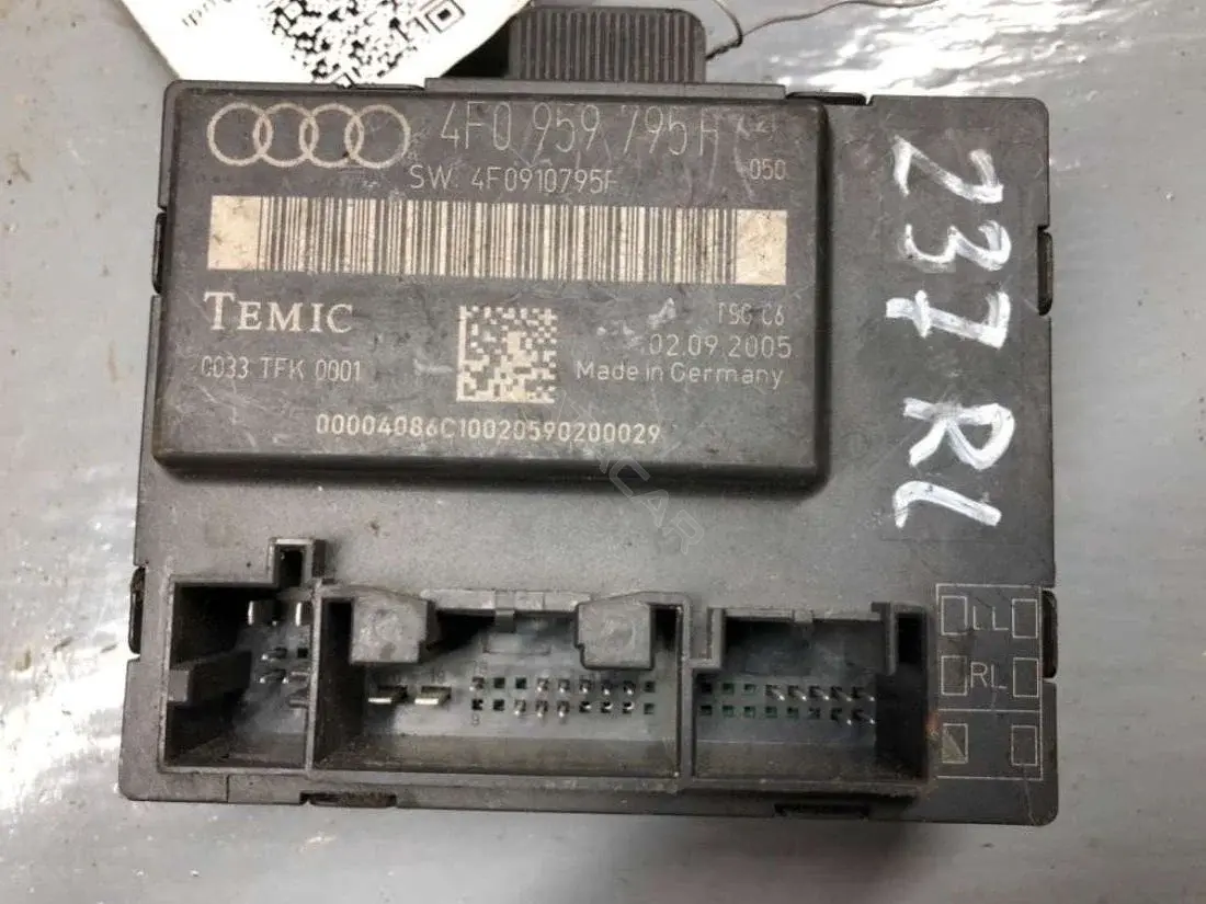 Блок комфорта 4F0910795F, 4F0959795F