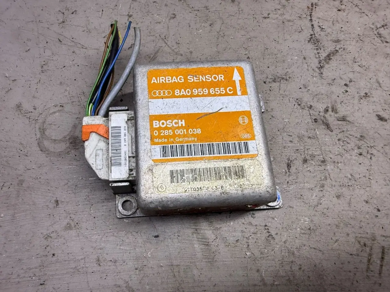 Блок управления подушками безопасности 8A0959655C