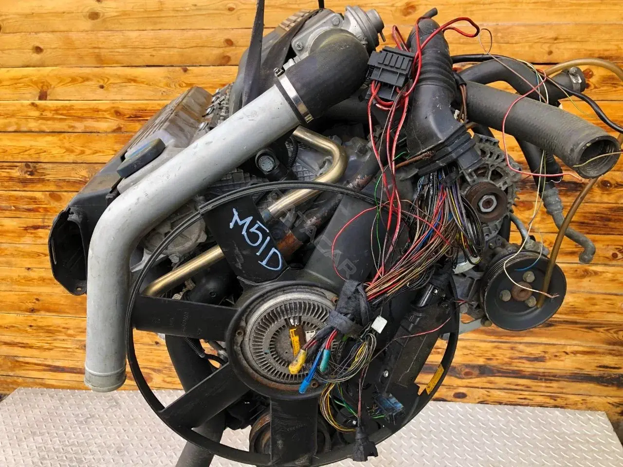 Двигатель в сборе M51D