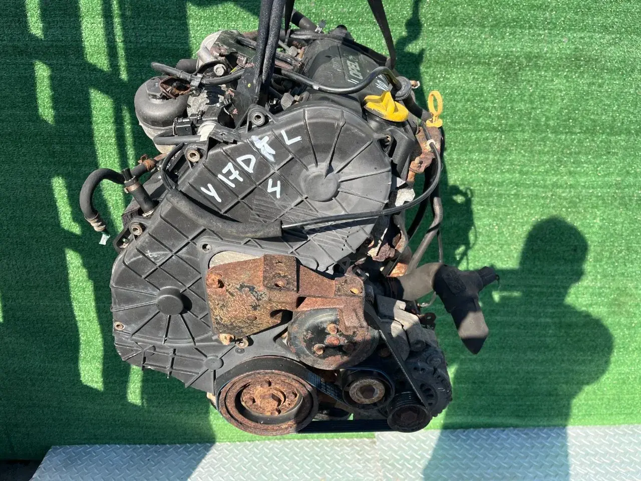 Двигатель в сборе Y17DTL