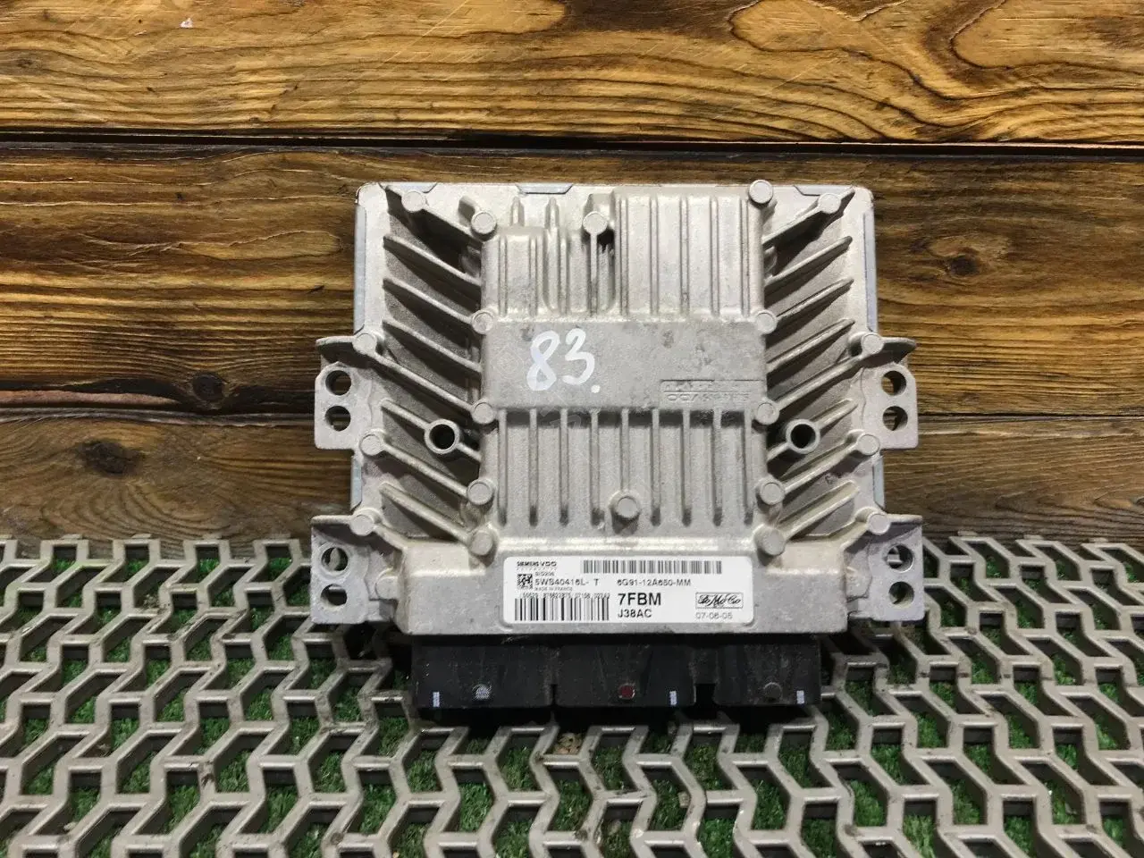 Блок управления двигателем 5WS40416LT, 6G9112A650MM, 7FBM