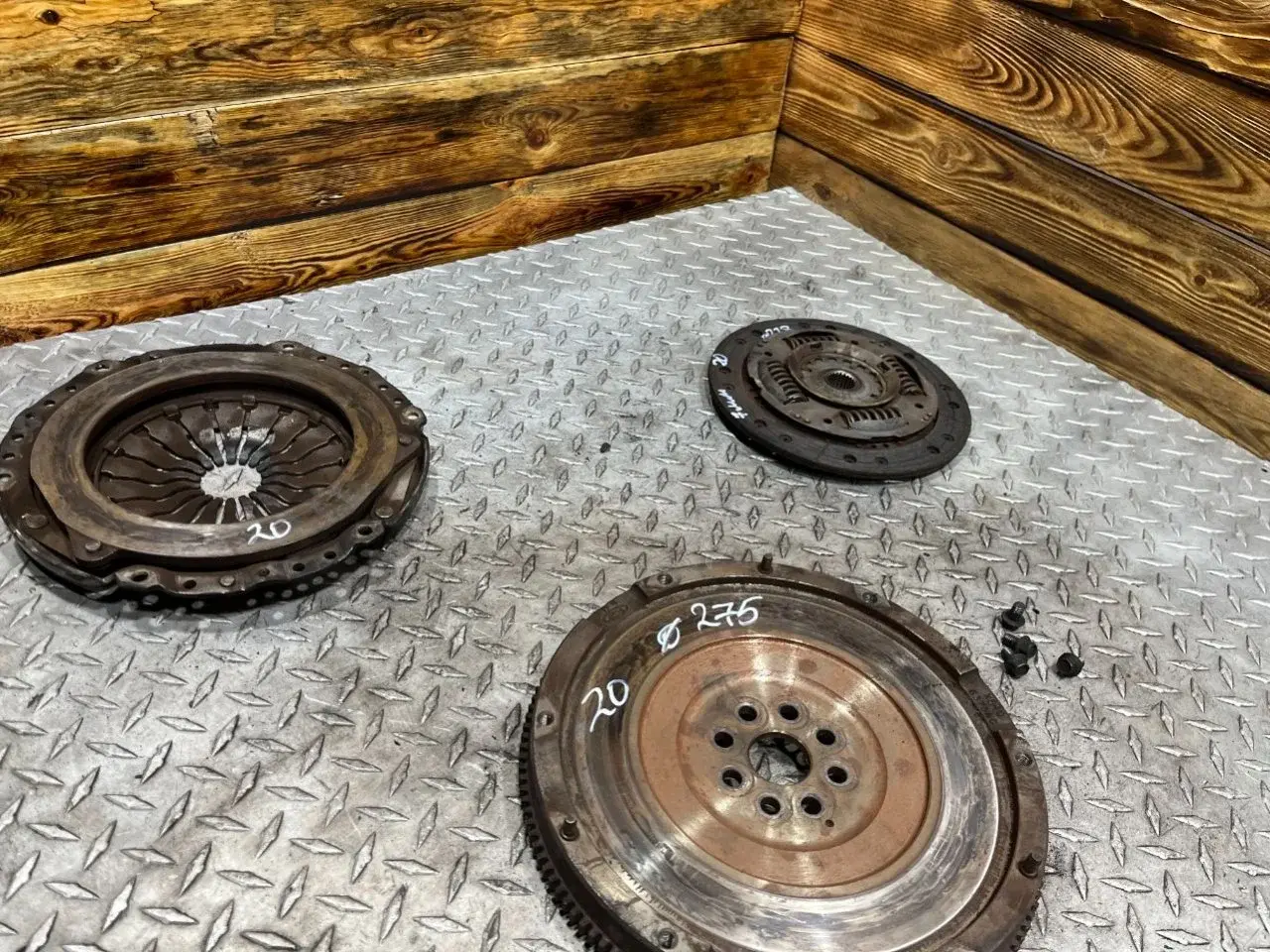 Комплект сцепления 3S417550D1A, XS4Q6375AC