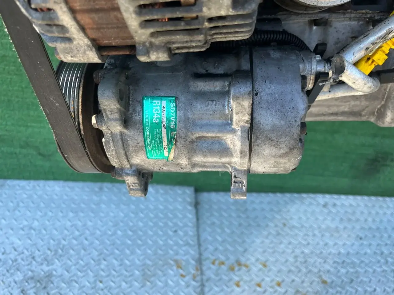 Компрессор кондиционера 4867711045, R134A, SD7V16