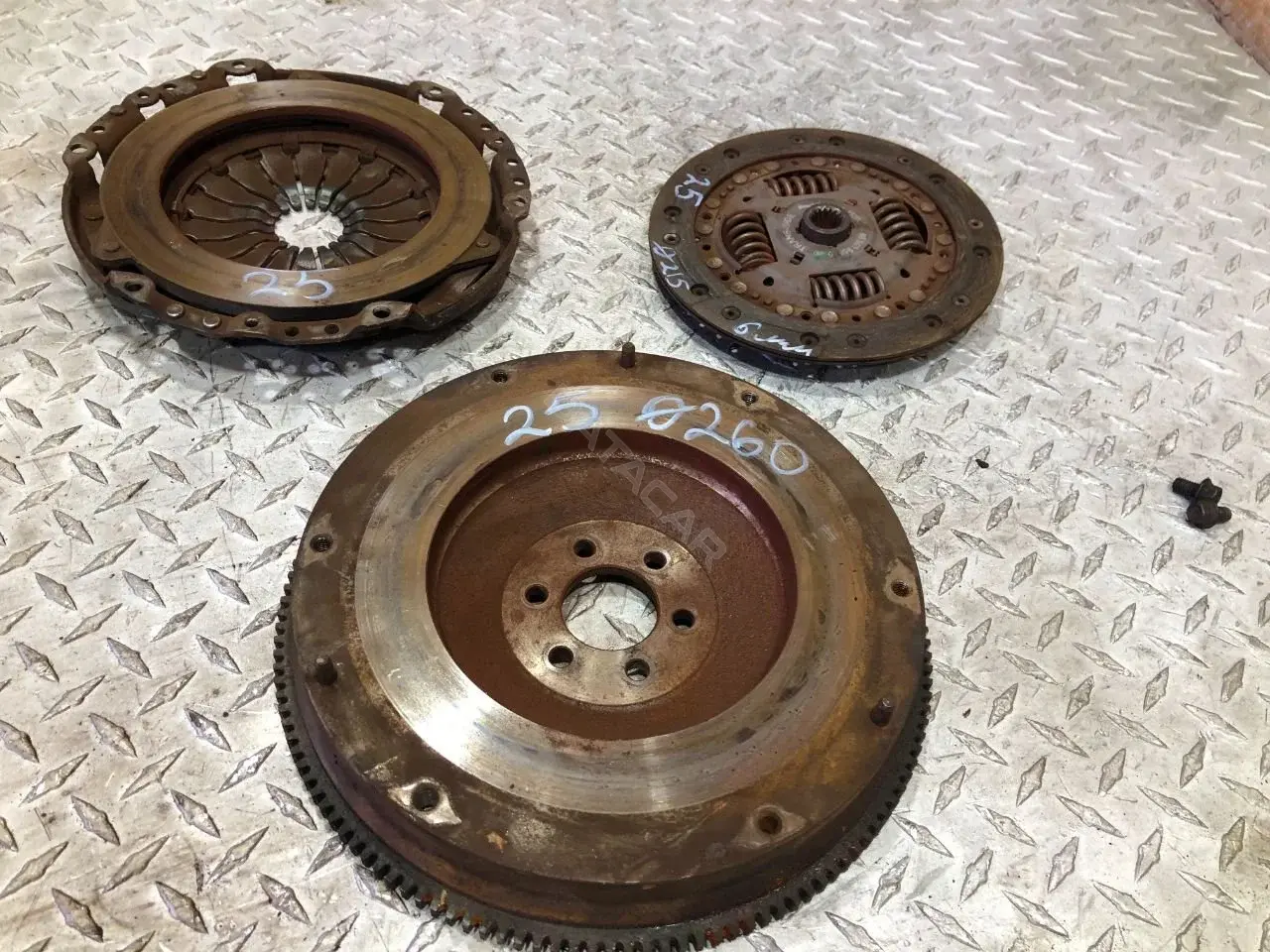 Комплект сцепления 3S617550AB, 9659096880
