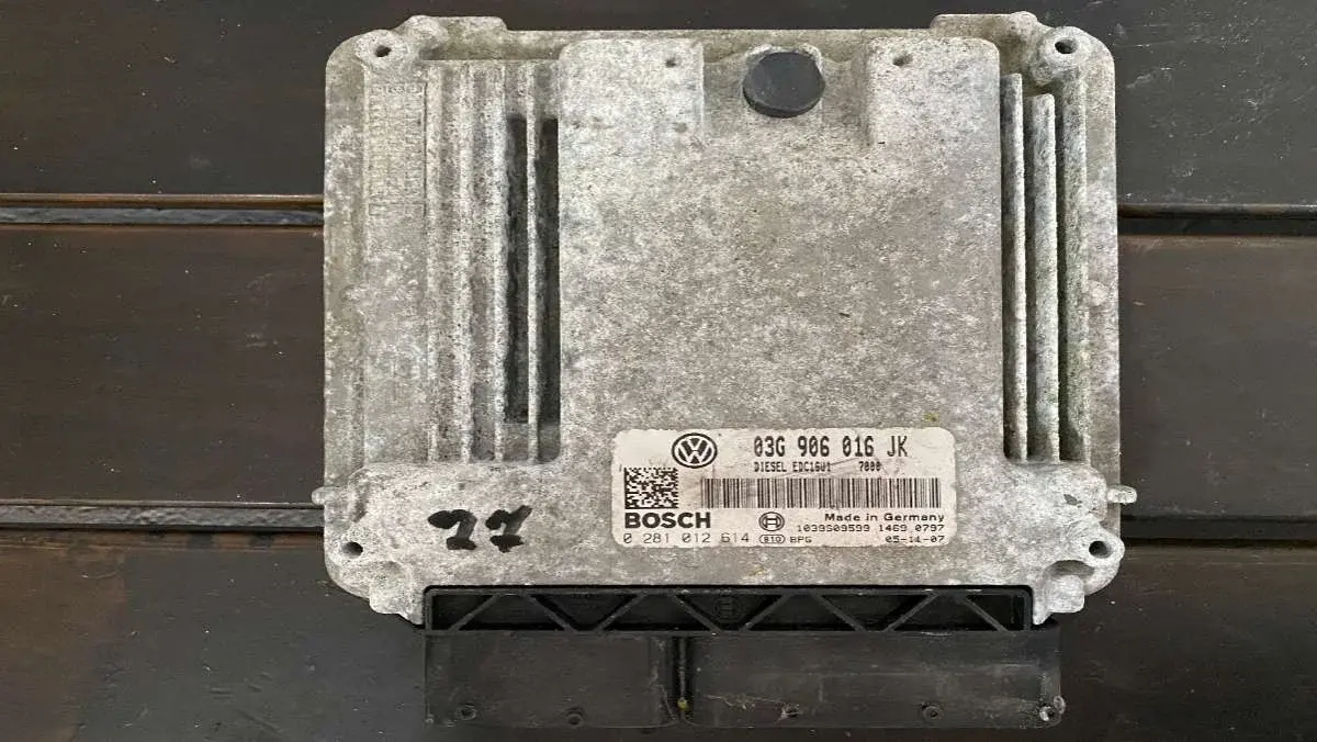 Блок управления двигателем 0281012614, 03G906016JK
