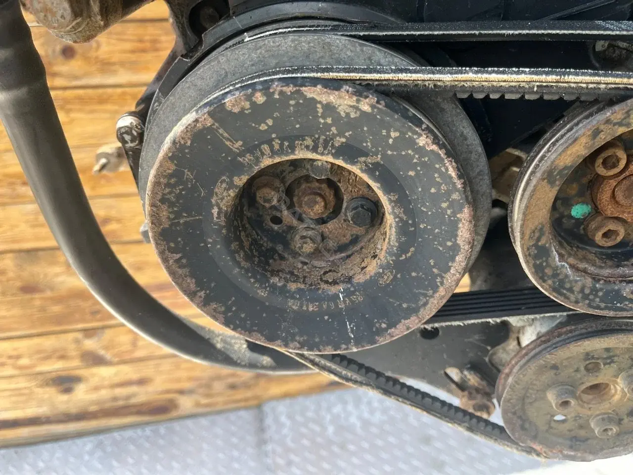 Шкив коленвала 95VW8A312BA