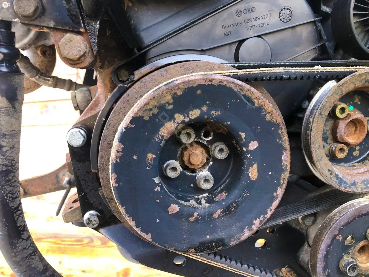 Шкив коленвала 95VW6A312BA