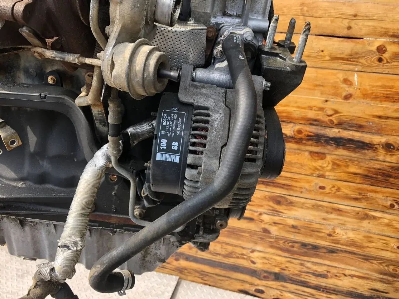 Патрубок печки 90570580