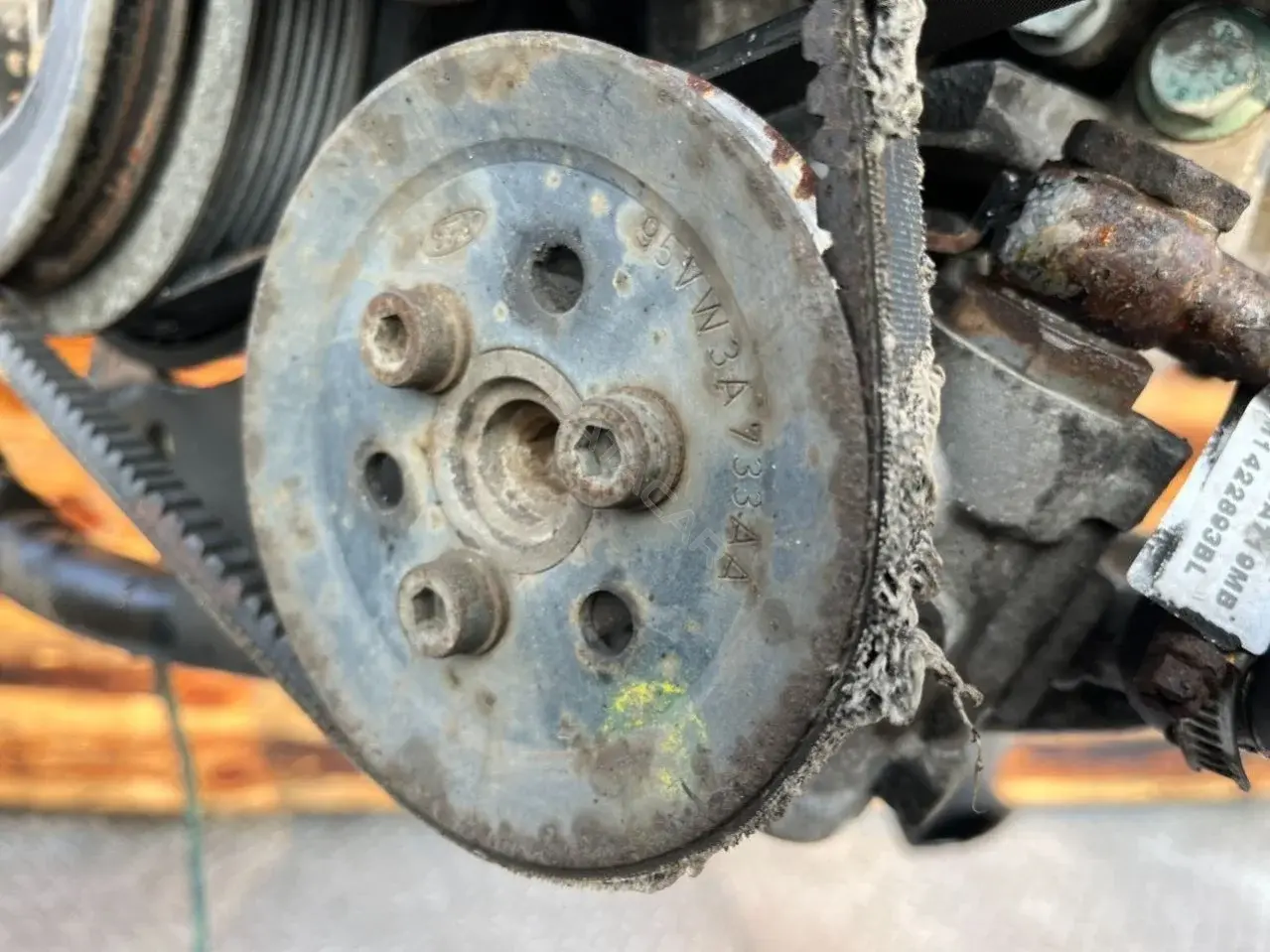 Шкив ГУР 95VW3A733AA