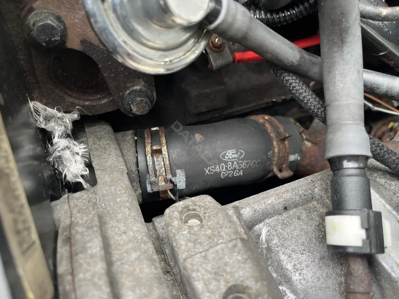 Патрубки системы охлаждения XS4Q8A567CC