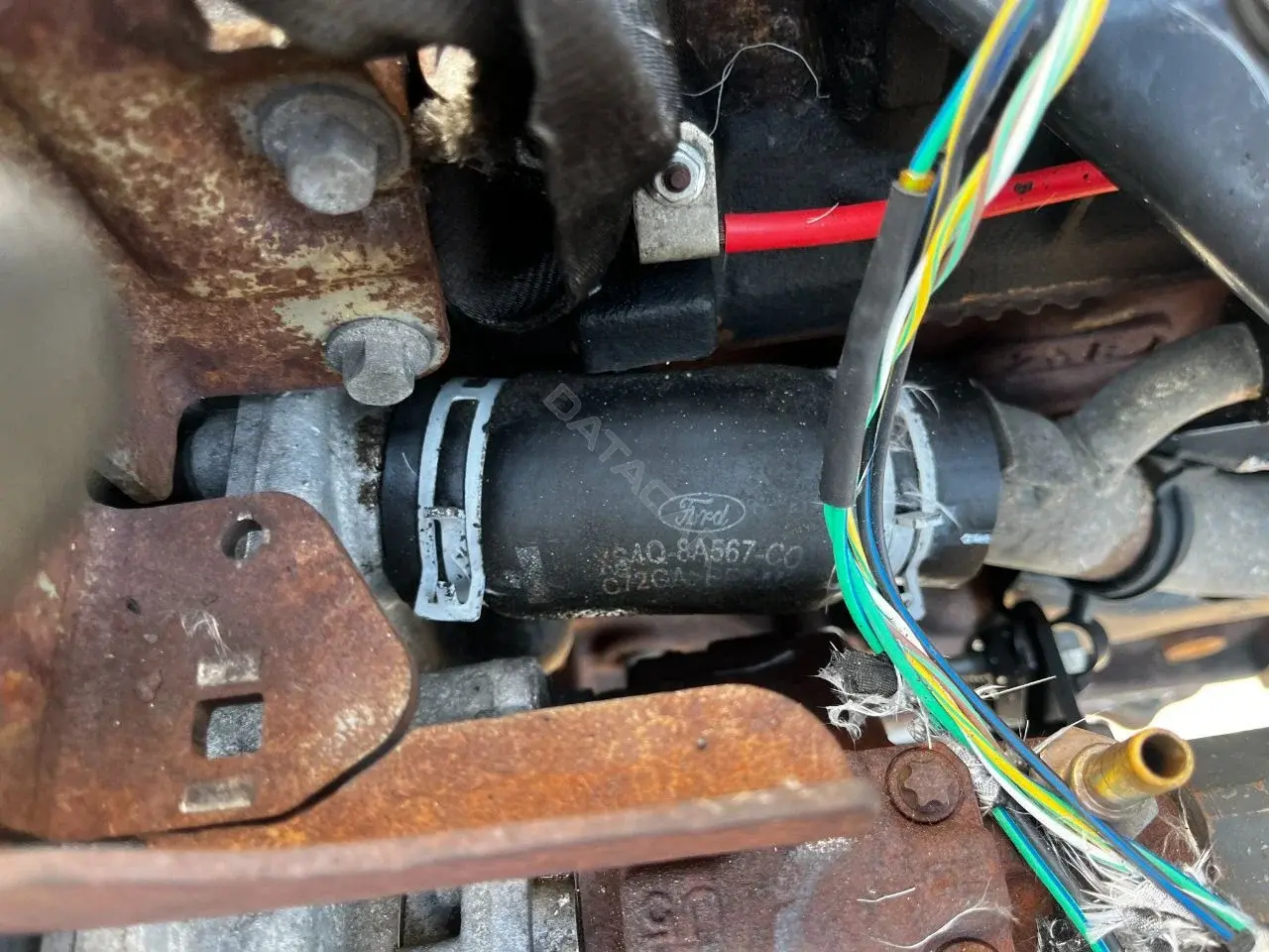 Патрубки системы охлаждения XS4Q8A567CC