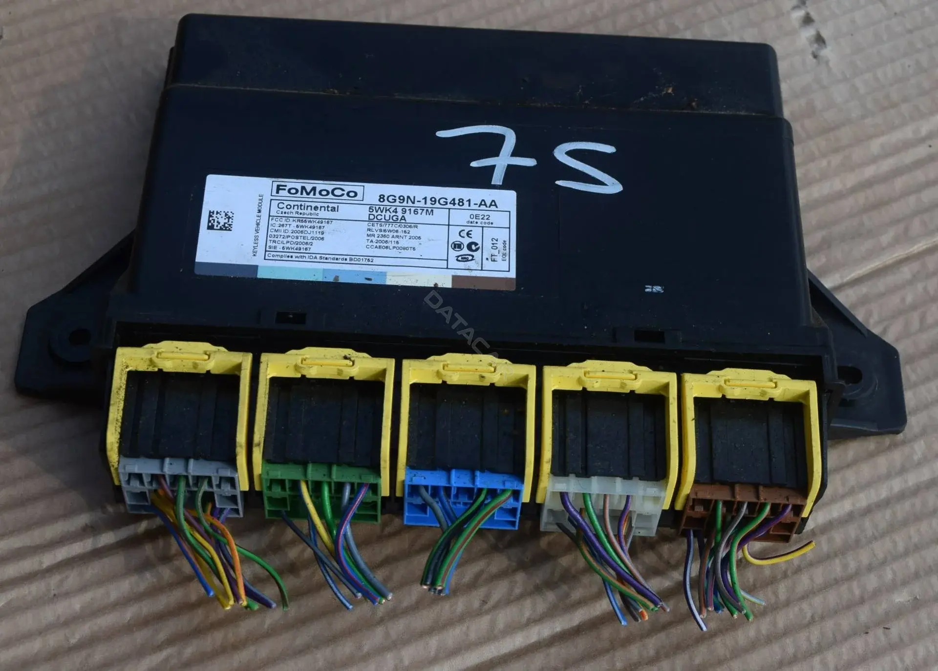 Блок комфорта 8G9N19G481AA