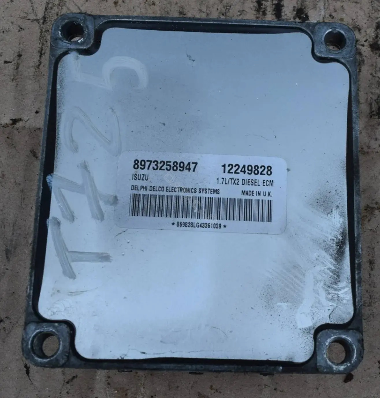 Блок управления двигателем 12249828, 8973258947