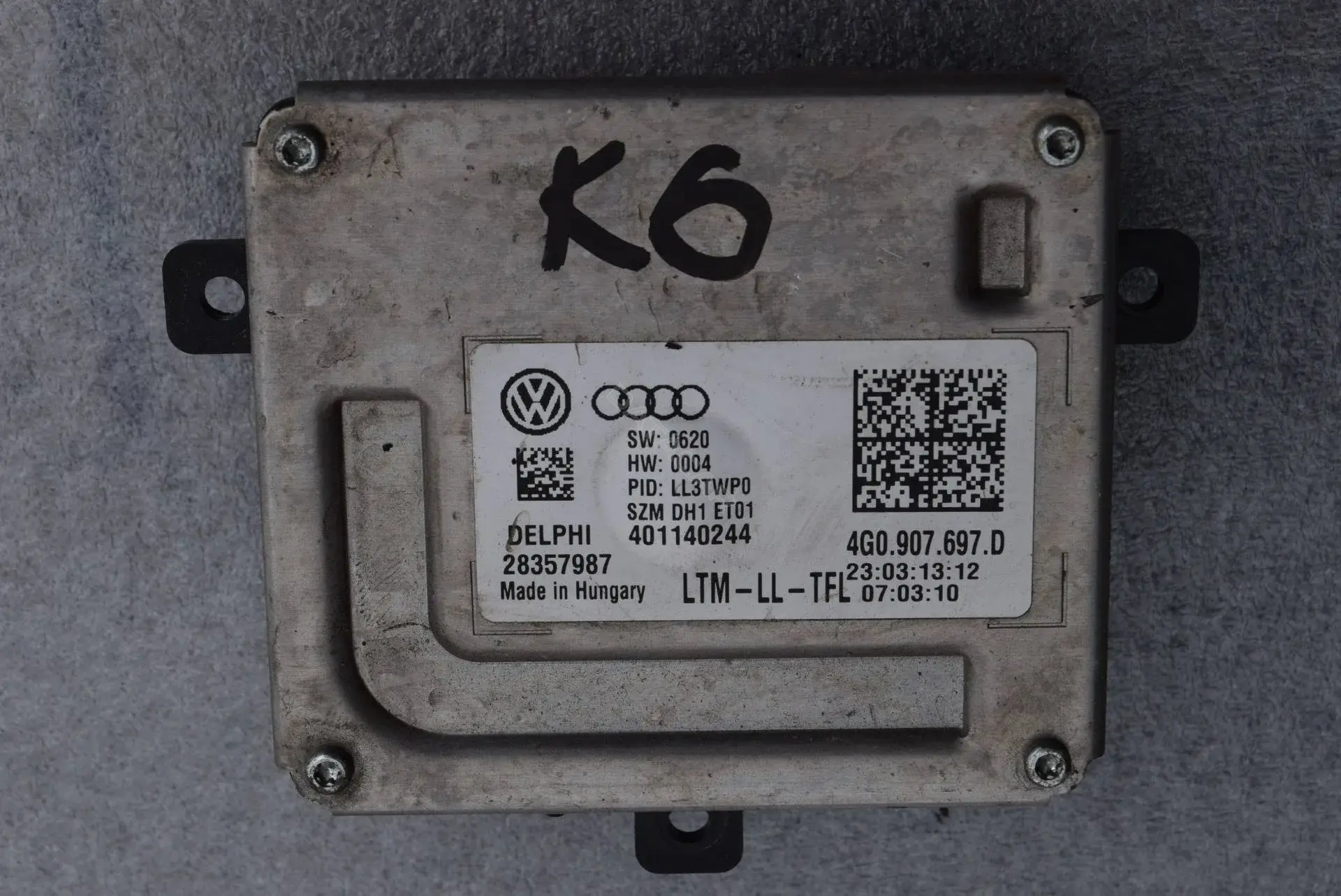 Блок управления светом 28357987, 4G0907697D