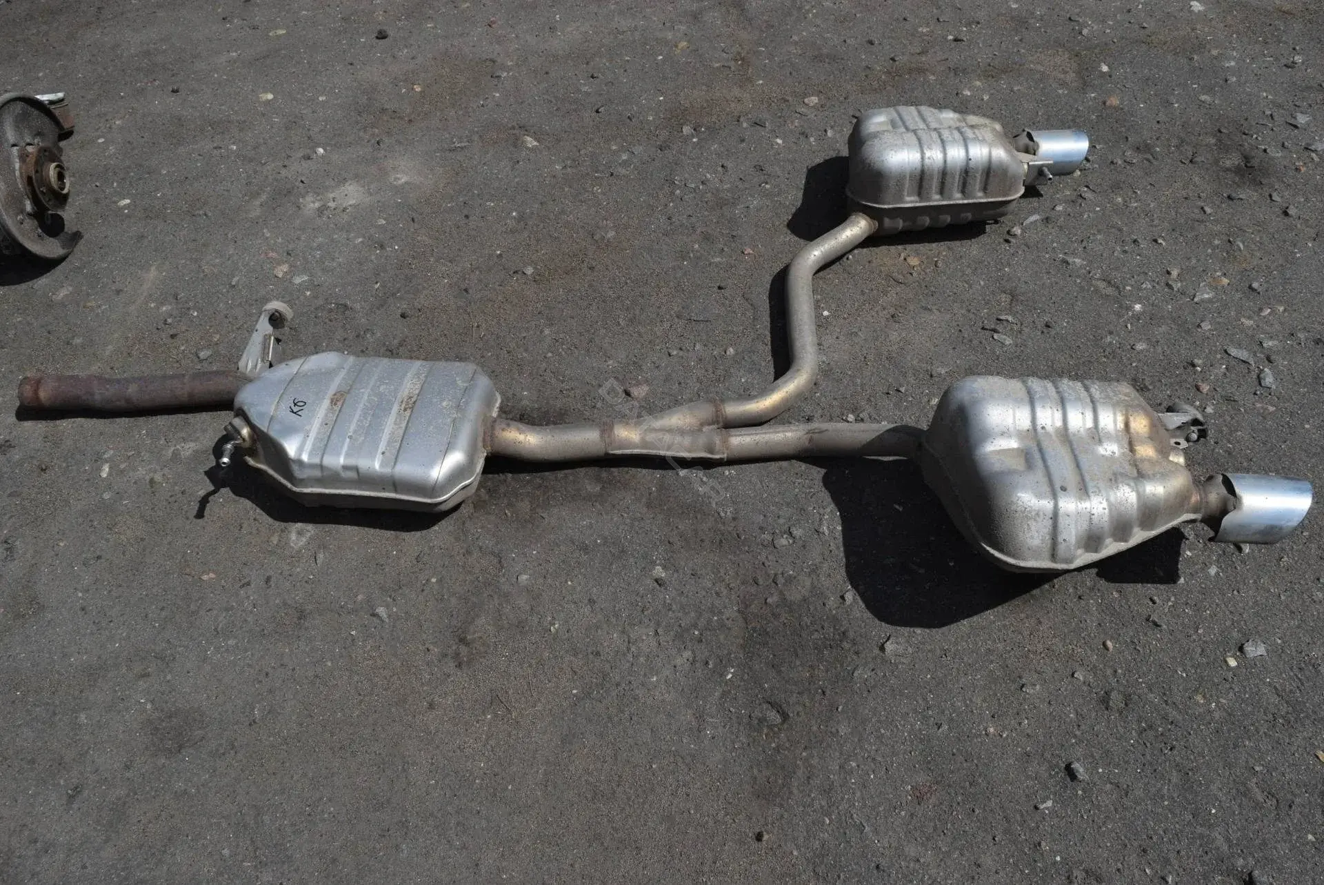 Глушитель выхлопных газов 8R0253409T, 8R0253609AG, 8R0253609AH