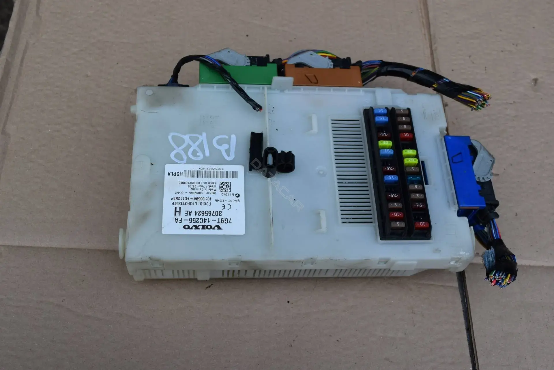 Блок комфорта 30765624, 30765624AE, 7G9T14C256FA