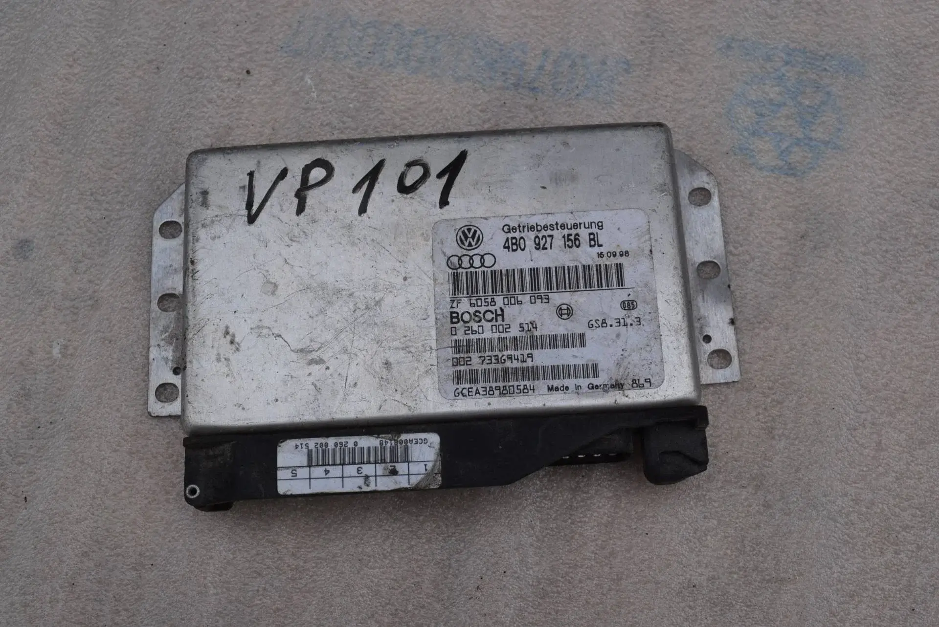 Блок управления АКПП 0260002514, 4B0927156BL