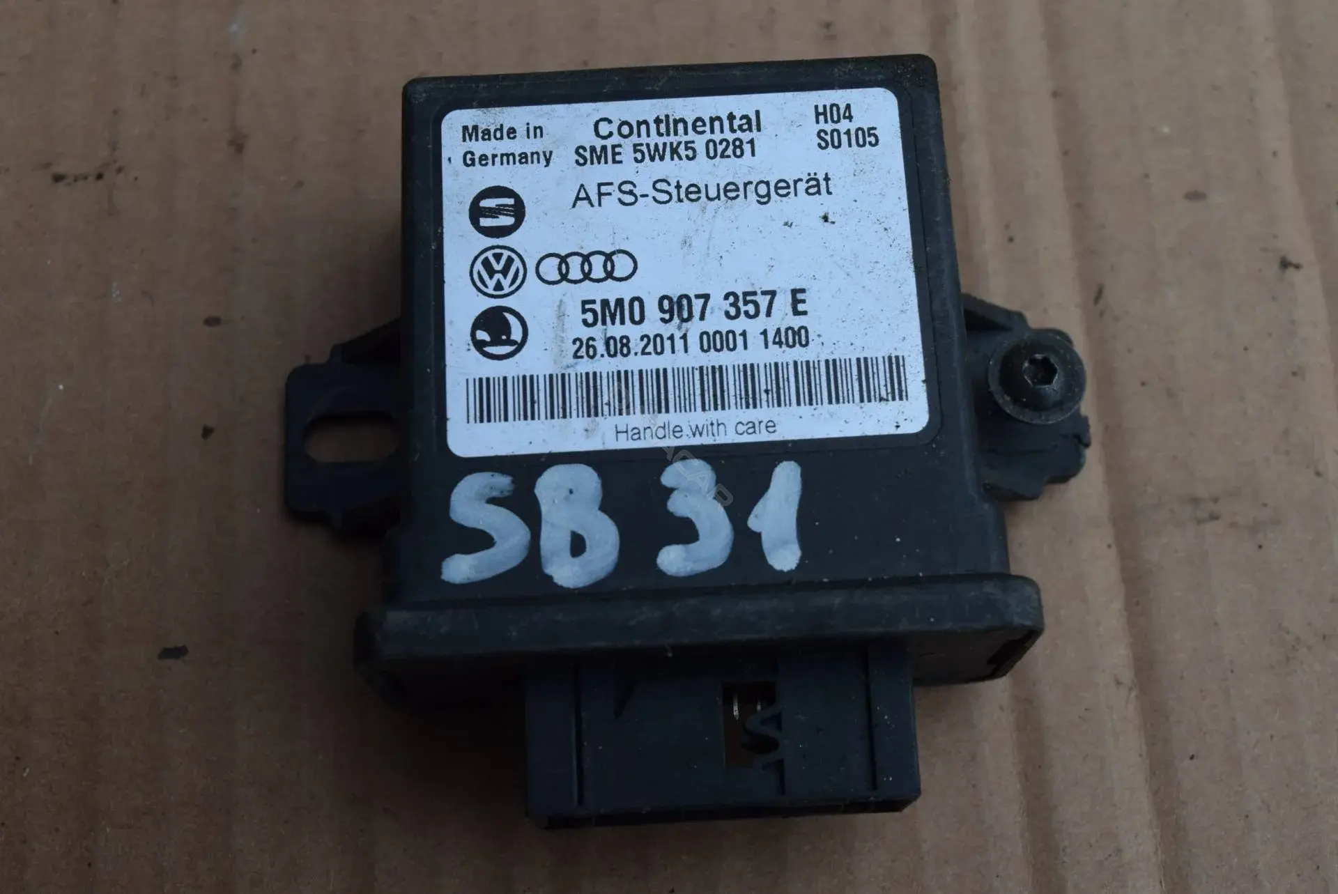 Блок управления светом 5M0907357E, 5WK50281