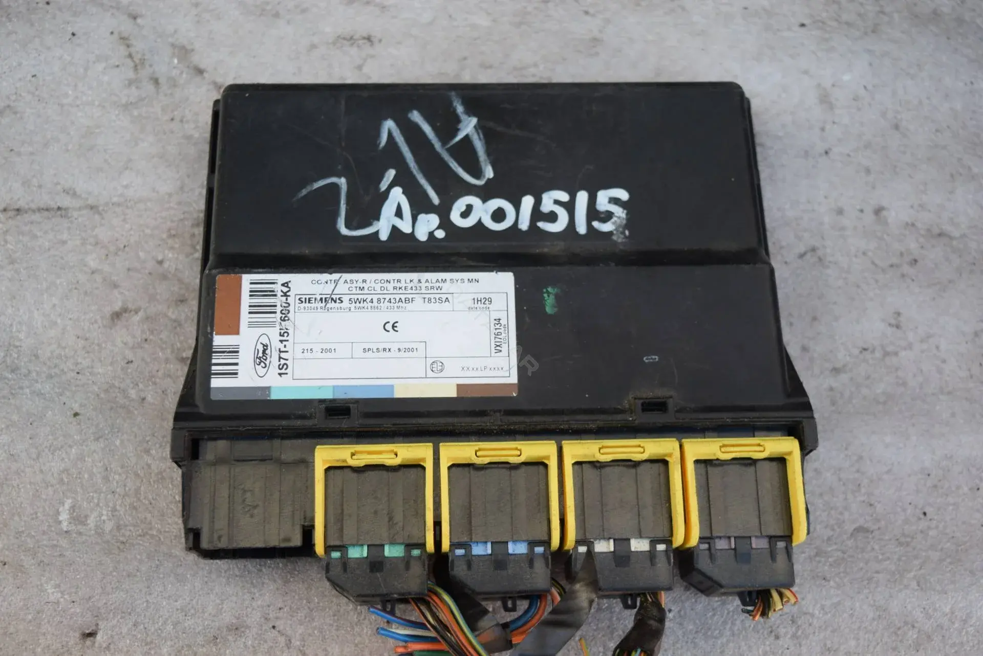 Блок комфорта 1S7T15K600KA, 5WK48743ABF