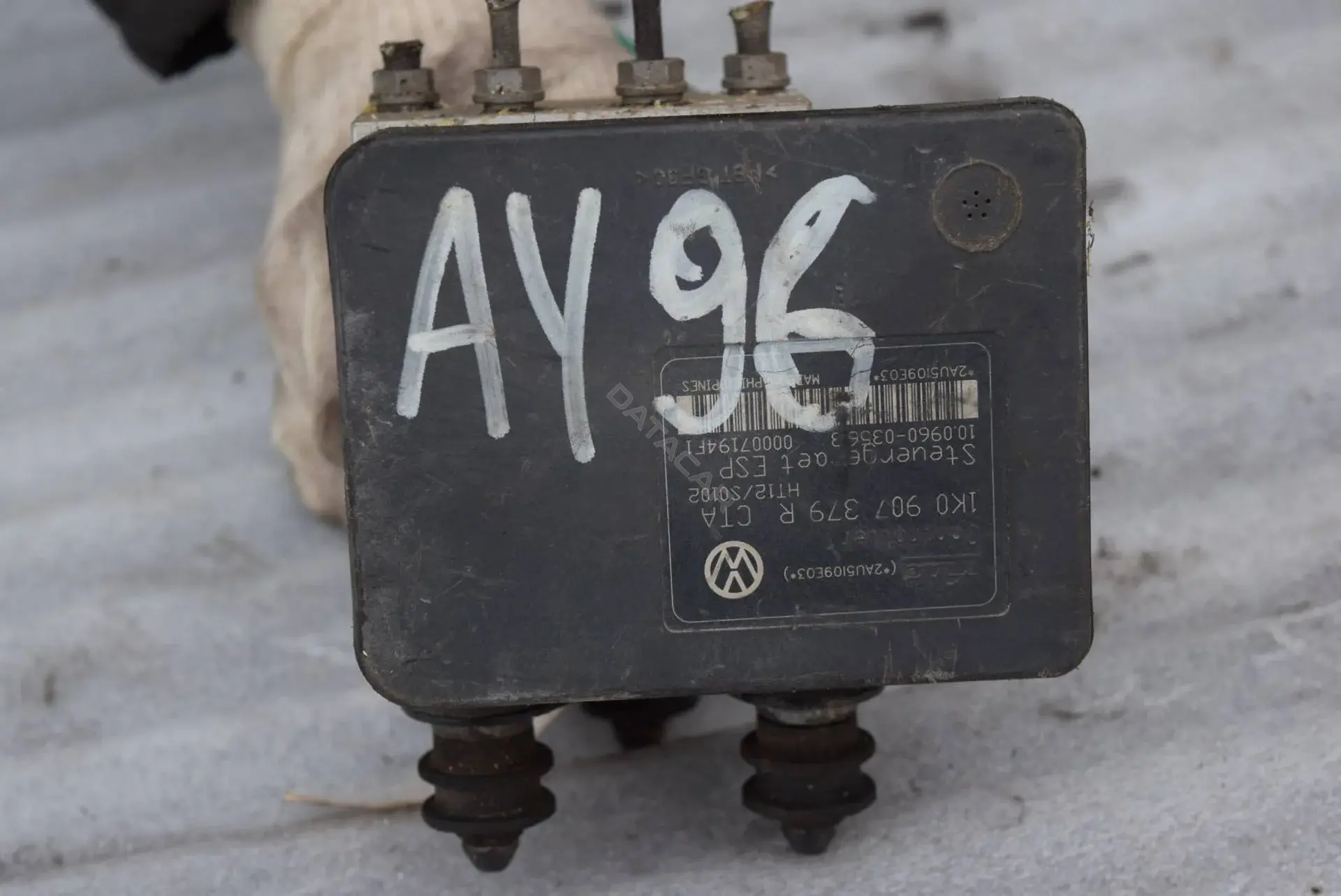 Блок управления АБС 1K0614517Q, 1K0907379R