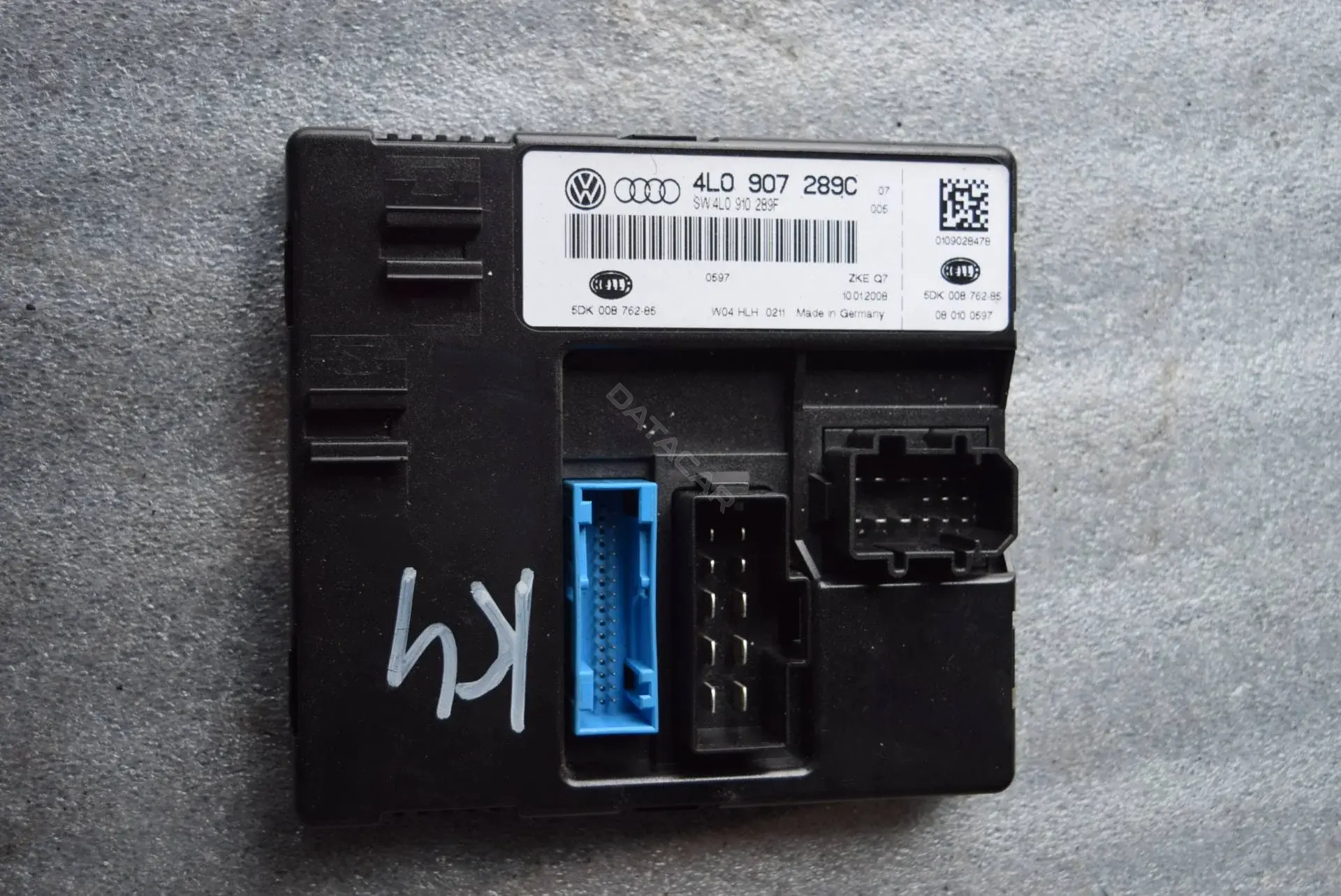 Блок комфорта 4L0907289C