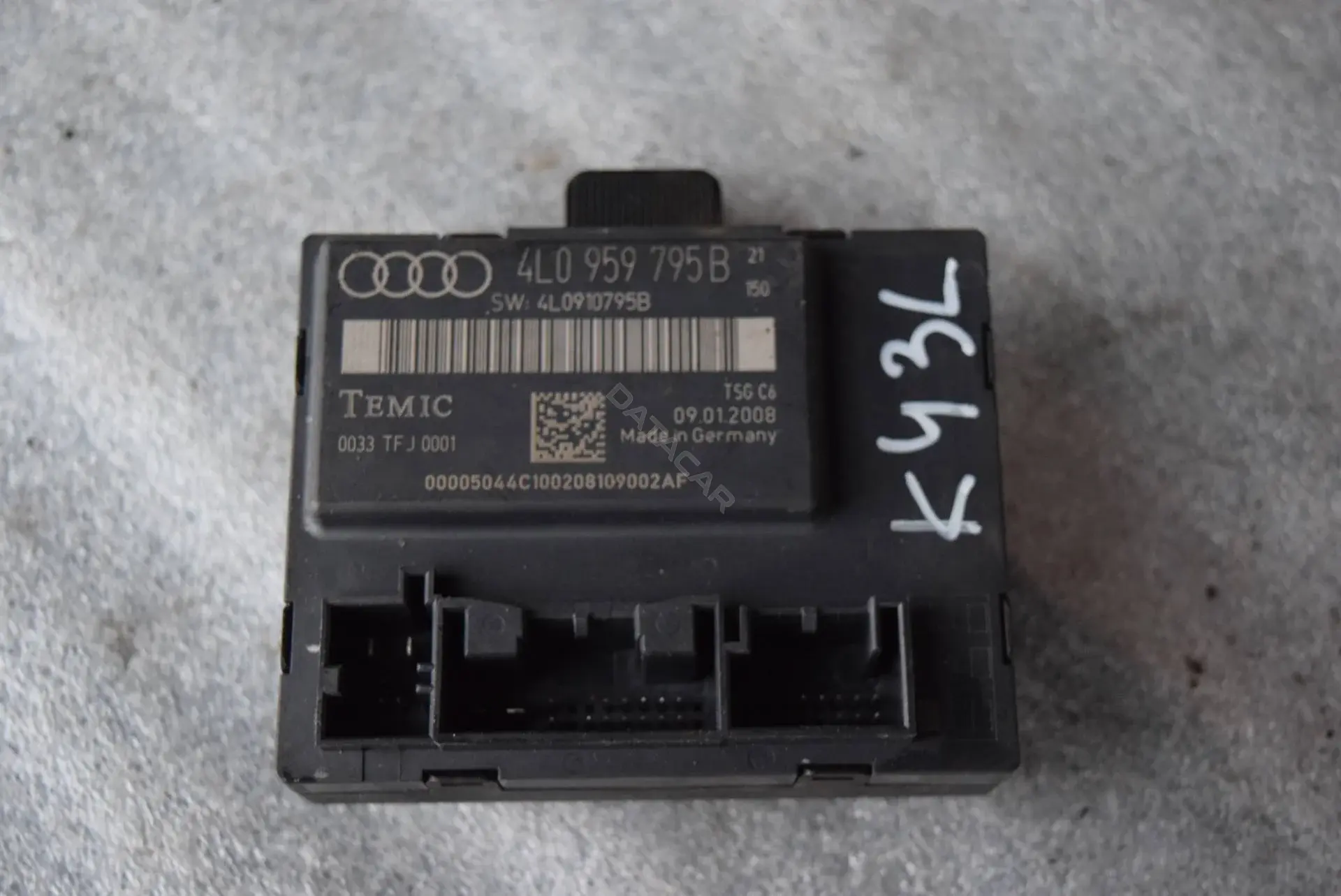 Блок комфорта 4L0959795B