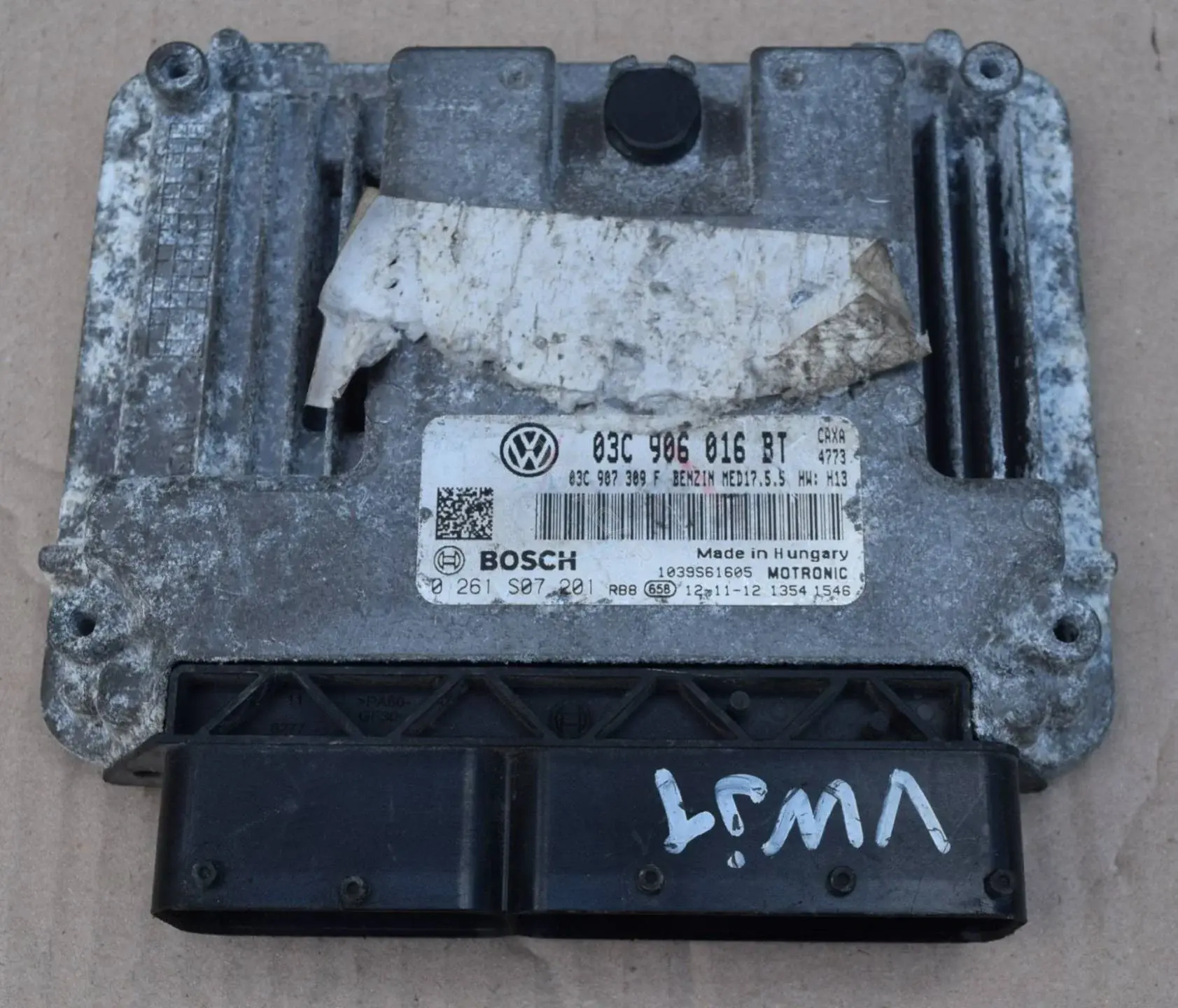 Блок управления двигателем 0261S07201, 03C906016BT